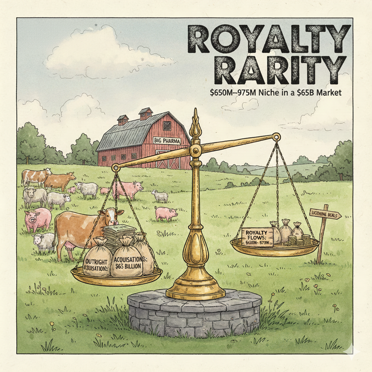 Global Royalty-Related Deals in Veterinary Pharmaceuticals: A Complete 2023-2025 Market Analysis