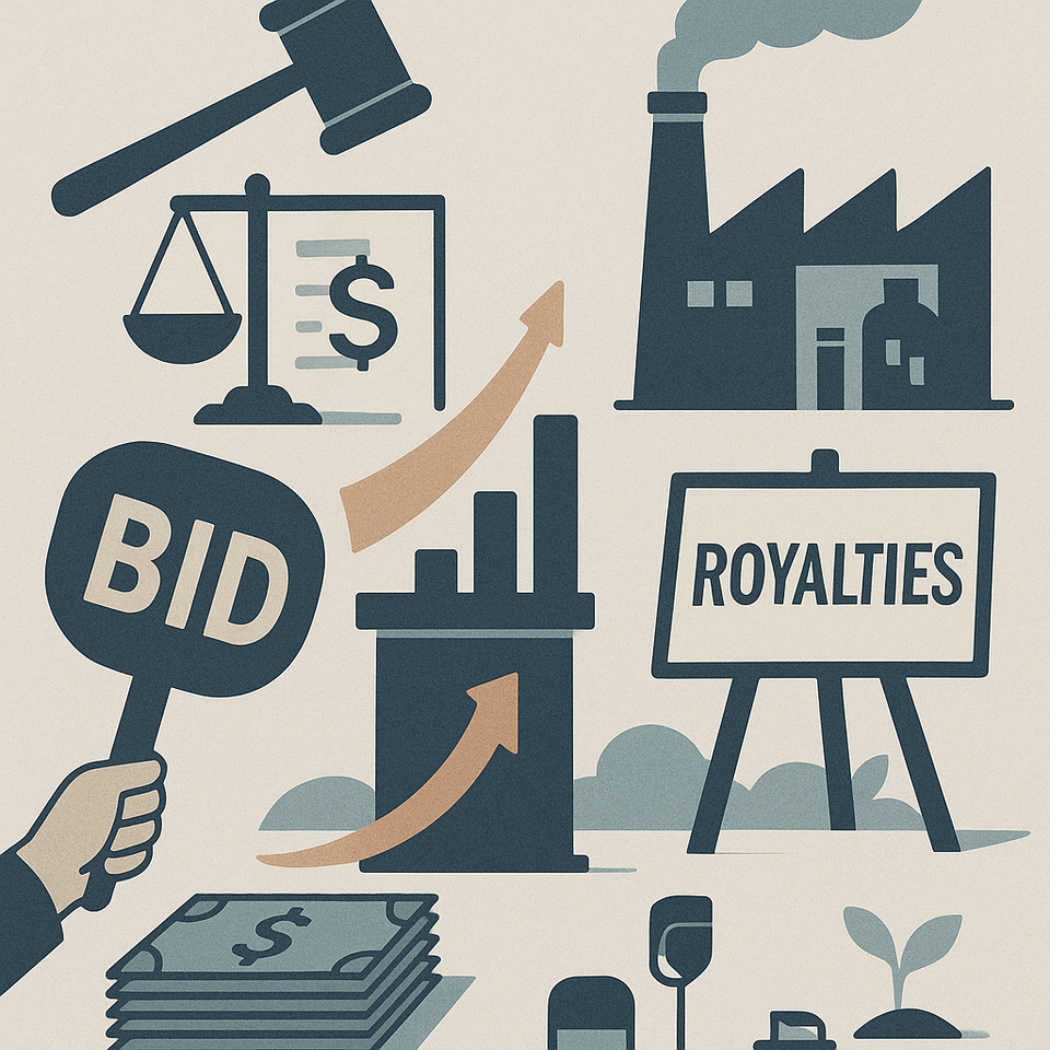 Bankrupt Biotech Royalty Auctions: Navigating Royalty Sales